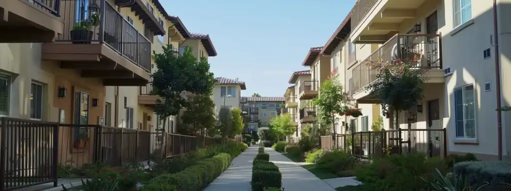 street of residential properties. Tax Strategies for Real Estate Holding Companies