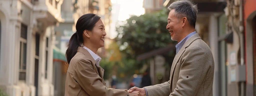 image of JV partner real estate investors shaking hands, tax implications