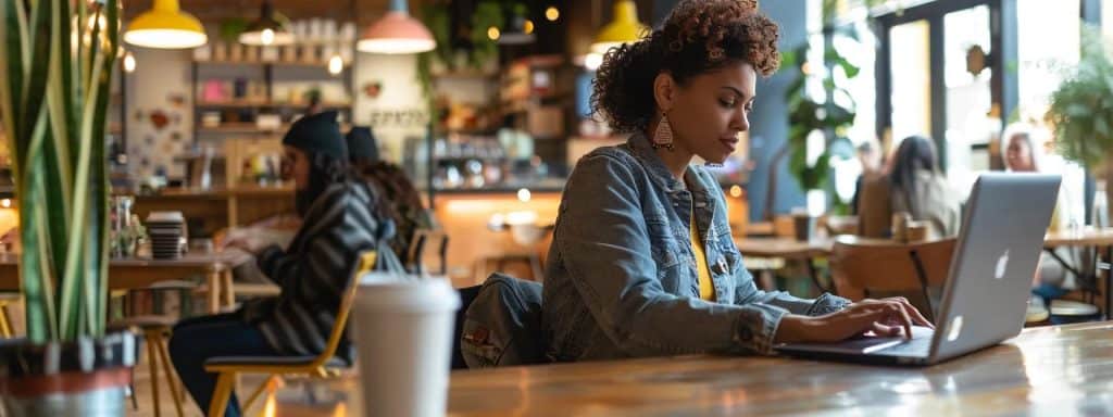 digital nomad in coworking space - Global Tax Residency Rules